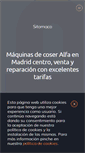 Mobile Screenshot of maquina-coser-madrid.com